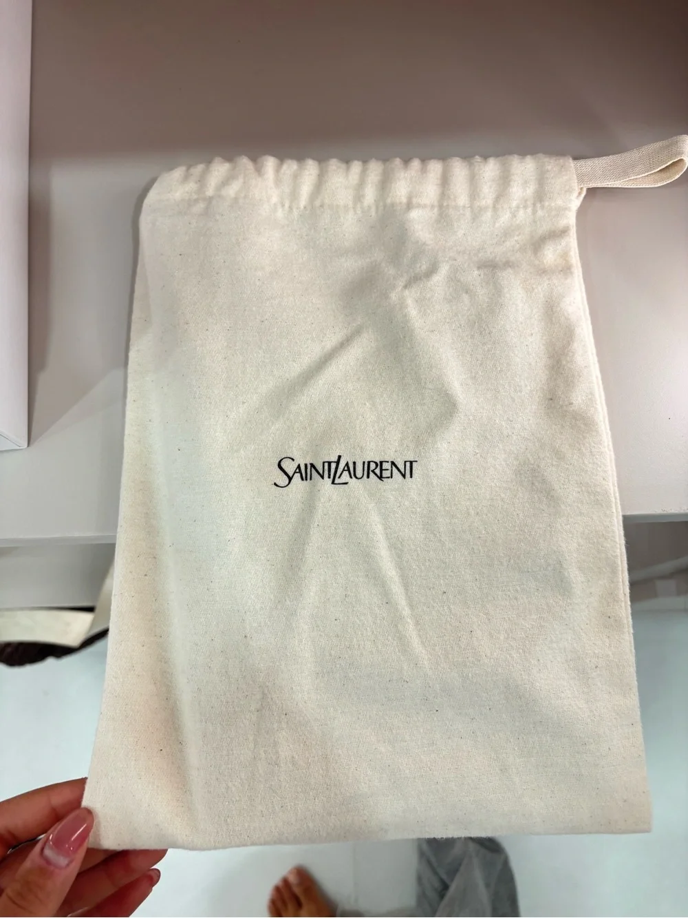 Saint Laurent Black Envelope Clutch retails now for 800$